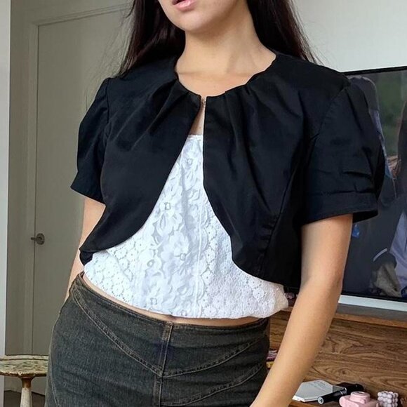 Evening Cropped Mini Jacket - Picture 5 of 5